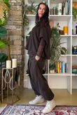 Basso Box Knit Coffee Bean